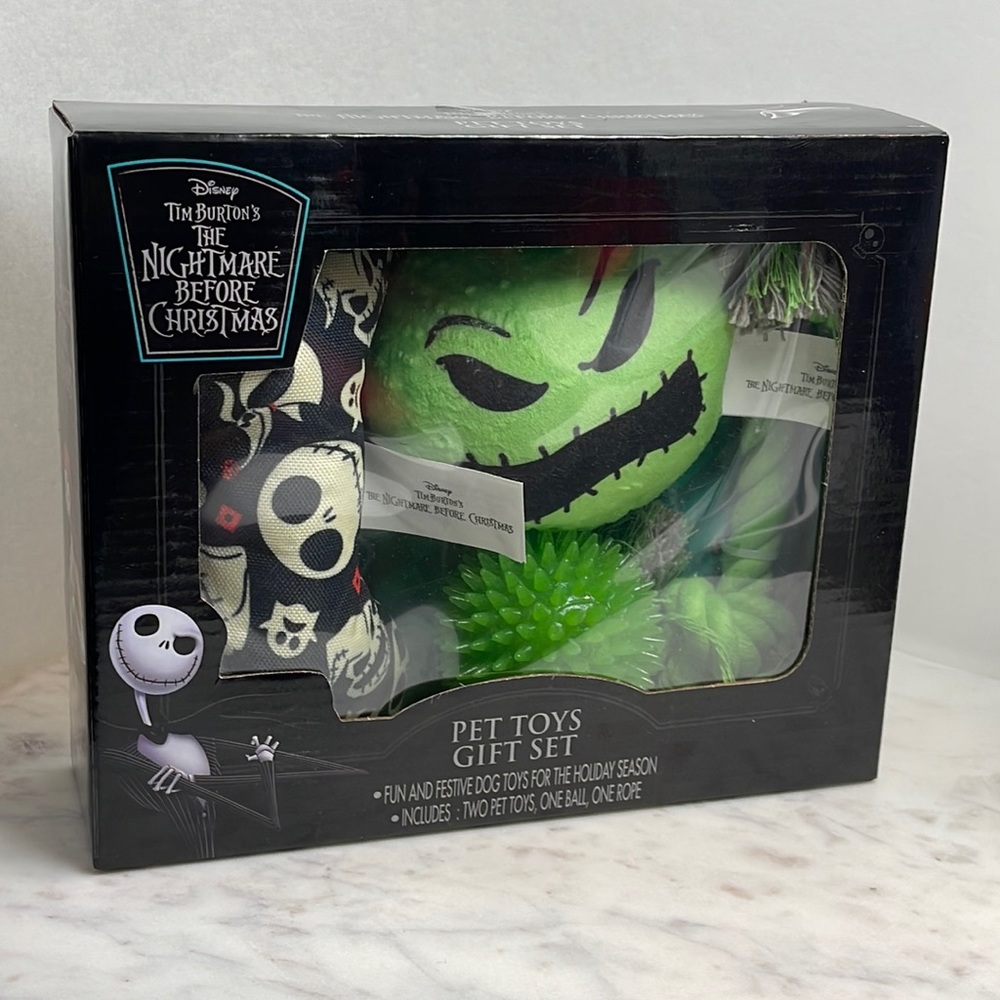 Nightmare Before Christmas Pet Toy Gift Set